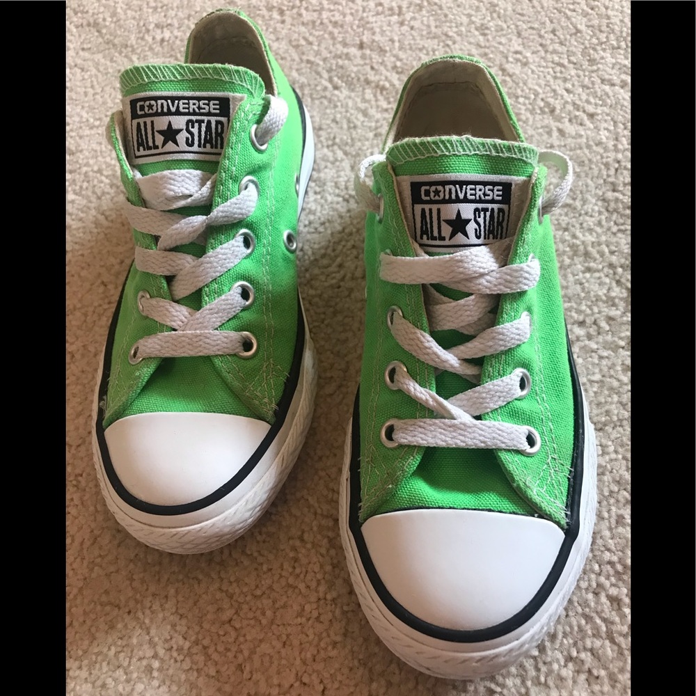 Green Converse All-Star
